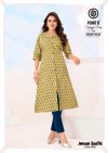 Jeevan Sathi Vol 4 By Deeptex A Line Cotton Printed Kurtis 